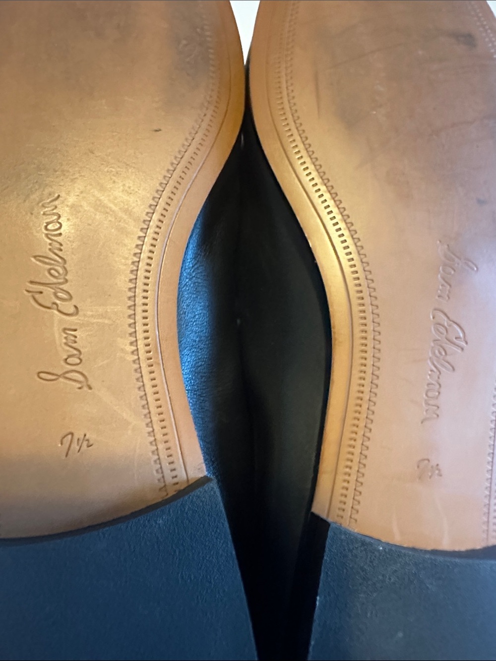 Sam Edelman Loraine Bit Loafer Black Leather Slip-On Women’s Size 7.5 - Picture 8 of 12
